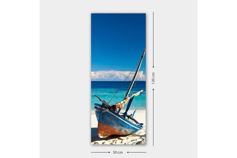 Canvasbilde DKY Nautical & Beach Flerfarget - 50x120 cm - Innredning - Plakater & posters - Lerretsbilder