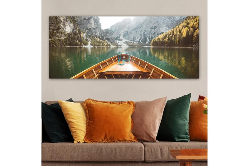 Canvasbilde YTY Landscape & Nature Flerfarget - 120x50 cm - Interiør - Maleri & posters - Lerretsbilder