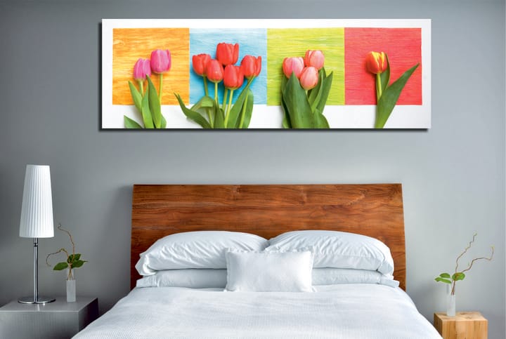 Dekorativ Canvasbilde 30x80 cm - Flerfarget - Innredning - Plakater & posters - Lerretsbilder