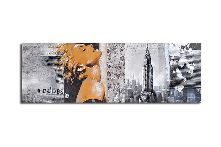 Dekorativ Canvasbilde 30x90 cm - Flerfarget - Interiør - Plakater & posters - Lerretsbilder