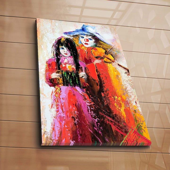 Dekorativ Canvasbilde 45x70 cm - Flerfarget - Interiør - Plakater & posters - Lerretsbilder