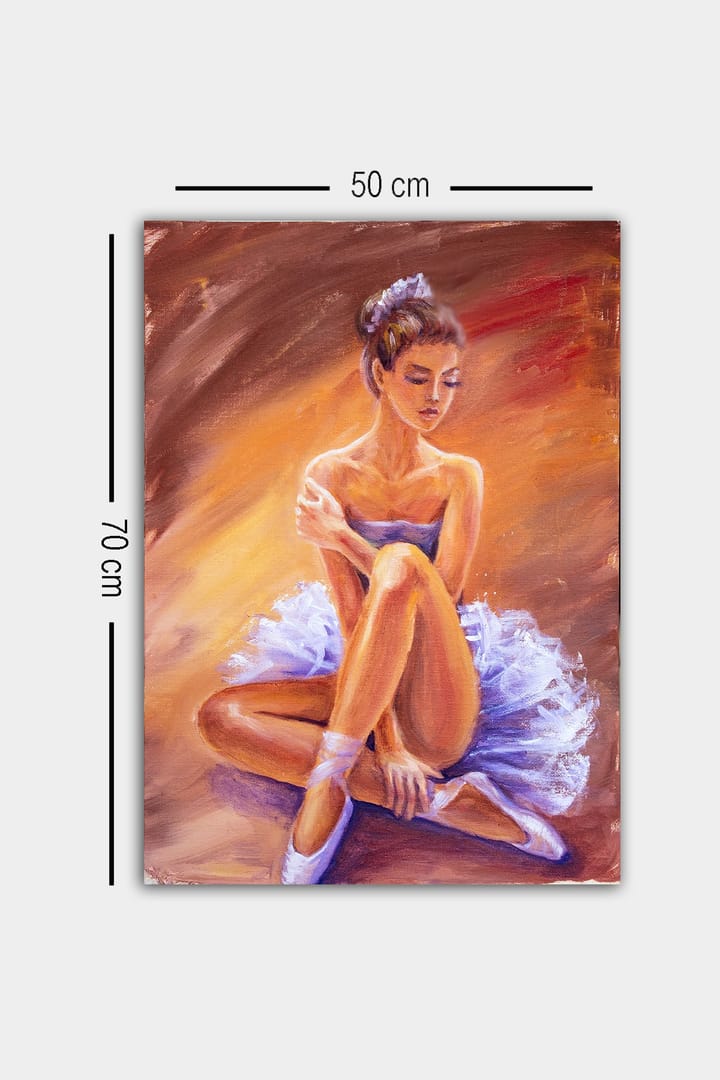 Dekorativ Canvasbilde 50x70 cm - Flerfarget - Innredning - Plakater & posters - Lerretsbilder