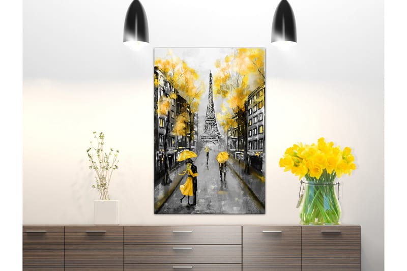 Tavle Autumn In Paris (1 Part) Vertical 80X120 - Artgeist sp. z o. o. - Innredning - Plakater & posters - Lerretsbilder