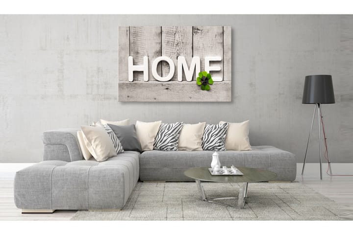 Tavle Happy Home 90X60 - Artgeist sp. z o. o. - Innredning - Plakater & posters - Lerretsbilder