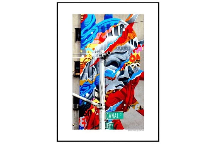 Mulberry St New York Foto Flerfarget - 30x40 cm - Interiør - Maleri & posters - Posters
