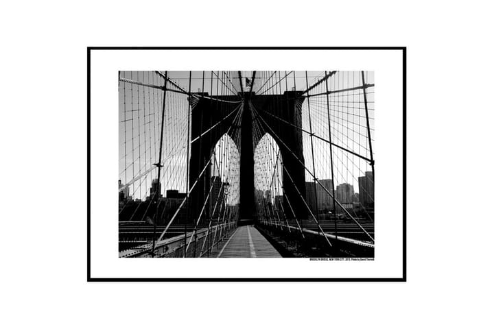 Poster Brooklyn Bridge promenade - Finnes i flere størrelser - Innredning - Plakater & posters - Posters