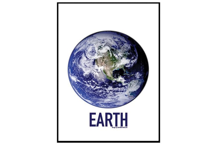 Poster Earth - Finnes i flere størrelser - Innredning - Plakater & posters - Posters