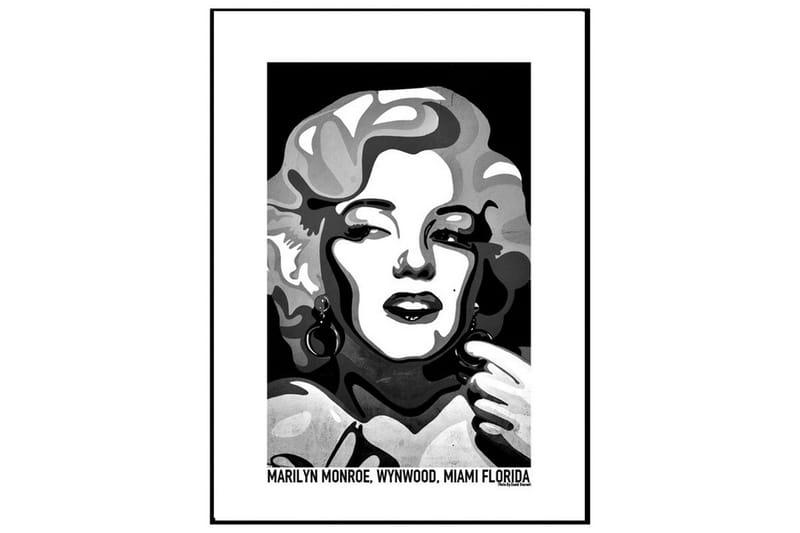 Poster Marilyn Monroe black - Finnes i flere størrelser - Interiør - Plakater & posters - Posters