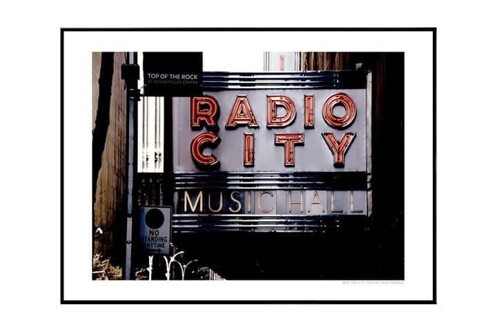 Poster Radio City - Finnes i flere størrelser - Innredning - Plakater & posters - Posters