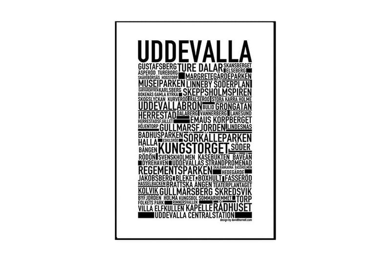 Poster Uddevalla - Finnes i flere størrelser - Innredning - Plakater & posters - Posters