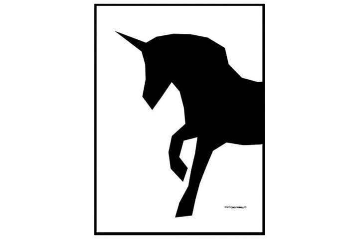Poster Unicorn - Finnes i flere størrelser - Interiør - Maleri & posters - Posters