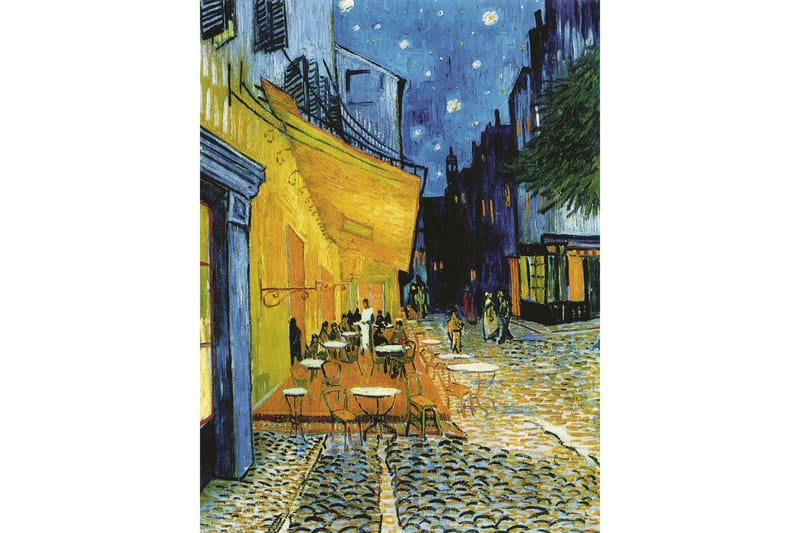 Trottoarkaféet - Van Gogh Painting Flerfarget 1 - 120x60 cm - Interiør - Maleri & posters - Posters
