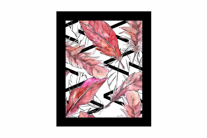 Bilde Floral med Ramme Flerfarget - 22,3x52,8 cm - Innredning - Plakater & posters - Rammer