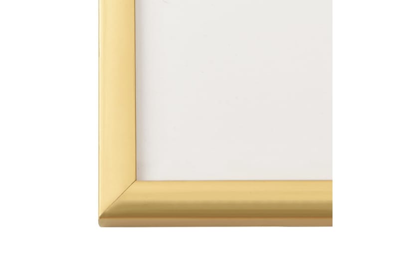 Fotorammekollasje for vegg eller bord 5 stk 59,4x84 cm MDF - Gull - Interiør - Plakater & posters - Rammer