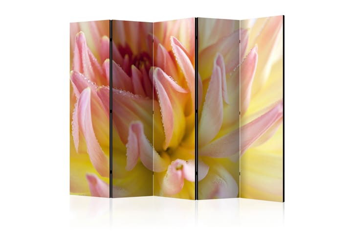 Romdeler Pastel Colored Dahlia Flower 225x172 cm - Innredning - Små møbler - Romdelere