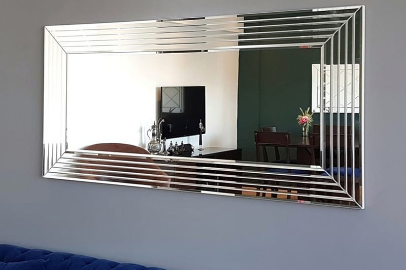 Dekorasjonsspeil Catilyn 65 cm - Sølv - Interiør - Speil - Gangspeil