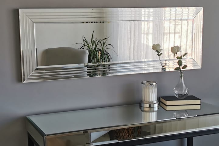 Dekorasjonsspeil Feser 120 cm - Sølv - Interiør - Speil - Veggspeil