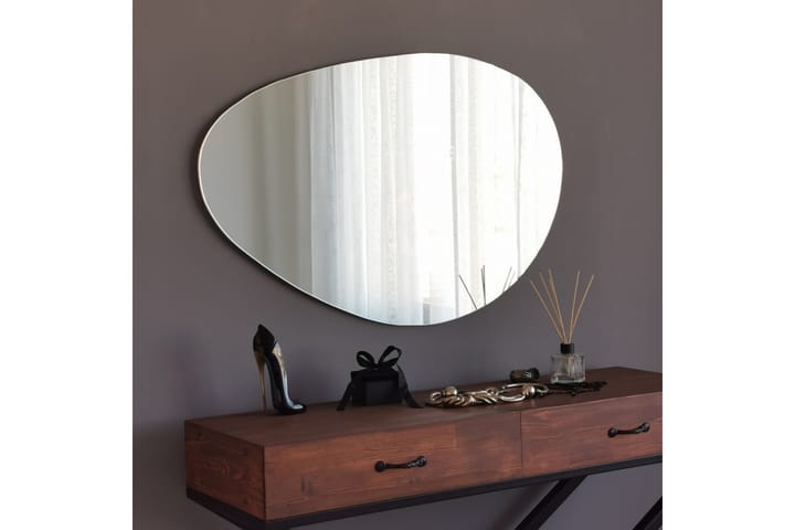 Speil 50x76 cm - Svart - Interiør - Speil - Veggspeil