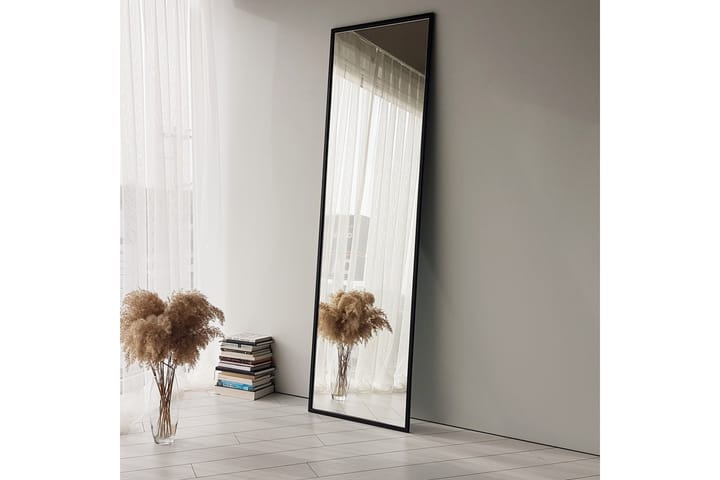 Speil 60x50 cm - Svart - Interiør - Speil - Helkroppsspeil