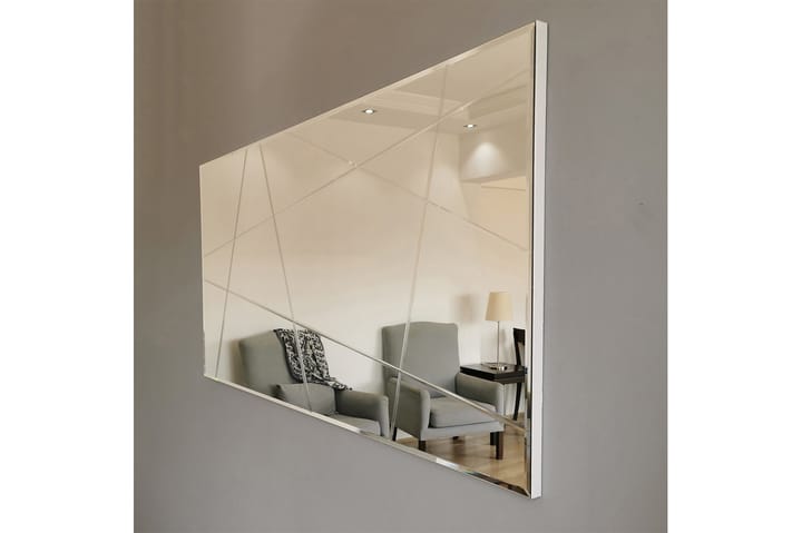 Speil Brantevik Liggende - Sølv - Interiør - Speil - Veggspeil