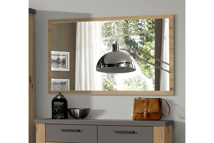 Speil Breage 2x120 cm - Hvit - Innredning - Speil - Veggspeil