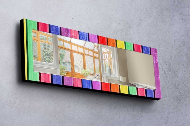 Speil Dekorativ - Flerfarget - Innredning - Speil - Veggspeil
