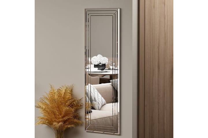 Speil Rupan 40 cm Rektangulær - Hvit - Interiør - Speil - Veggspeil
