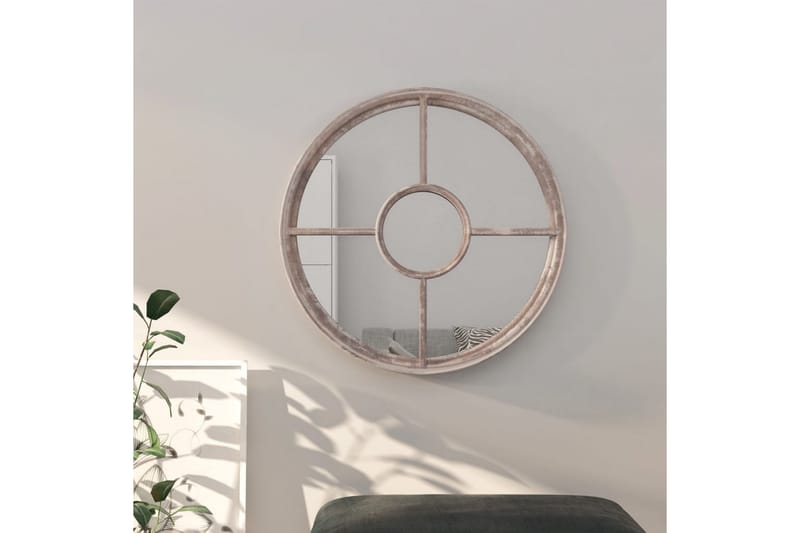 Speil sand 60x4 cm for innendørs bruk jern - Krem - Interiør - Speil - Veggspeil