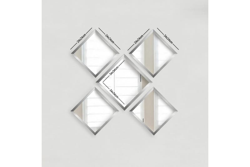 Speil Velservrook - Sølv - Interiør - Speil - Veggspeil