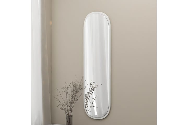 Speil Zeos 40 cm Rektangulær - Hvit - Interiør - Speil - Veggspeil