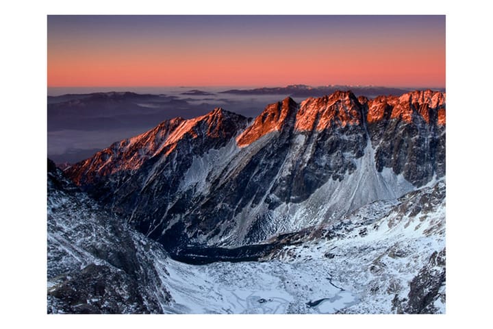 Fototapet Beautiful Sunrise In The Rocky Mountains 350x270 - Artgeist sp. z o. o. - Interiør - Tapet - Fototapeter