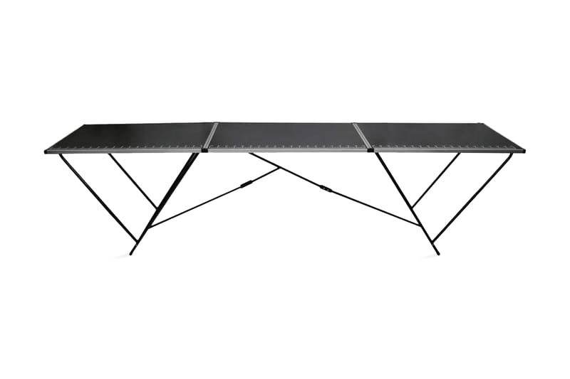 Foldbart tapetbord MDF og aluminium 300x60x78 cm - Interiør - Tapet - Bakgrunnsutstyr - Tapetbord