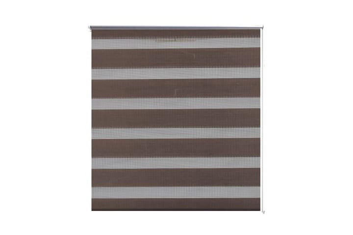 Zebra Gardiner 120 x 230 cm Kaffe Farge - Beige|Hvit - Innredning - Tekstiler - Gardiner