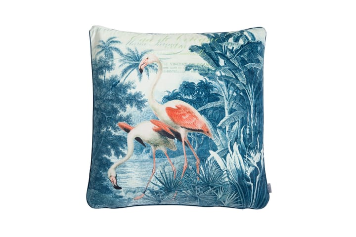 Putetrekk Flamingo - Blå - Innredning - Tekstiler - Putetrekk