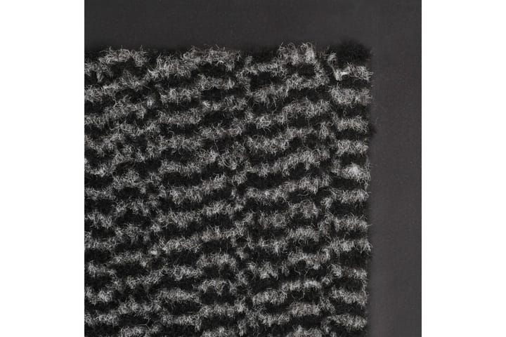 Støvkontroll matte rektangulӕr tuftet 60x90 cm antrasitt - Grå - Innredning - Tepper & Matter - Dørmatte og entrématte
