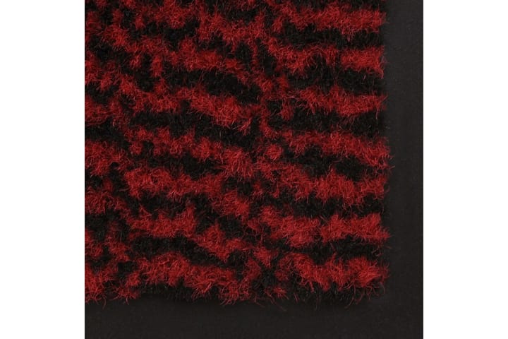 Støvkontroll matte rektangulӕr tuftet 80x120 cm rød - Rød - Innredning - Tepper & Matter - Dørmatte og entrématte