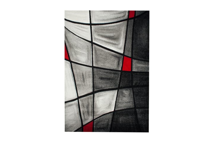 Friezematte London Brilliance 133x190 - Rød - Innredning - Tepper & Matter - Mønstrede tepper
