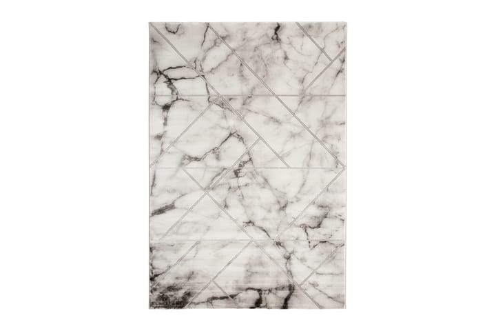 Matte Craft Marble 160x230 - Sølv - Innredning - Tepper & Matter - Mønstrede tepper