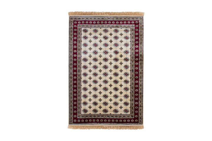 Orientalsk Matte Kashmir Boccara 240x330 - Elfenben - Innredning - Tepper & Matter - Store tepper