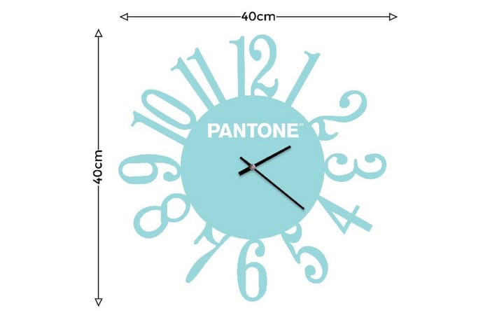 PANTONE Loop Klokke - Pantone By Homemania - Innredning - Veggdekorasjon - Klokker