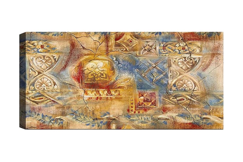 Canvasbilde YTY Oriental Flerfarget - 120x50 cm - Innredning - Veggdekorasjon - Lerretsbilder