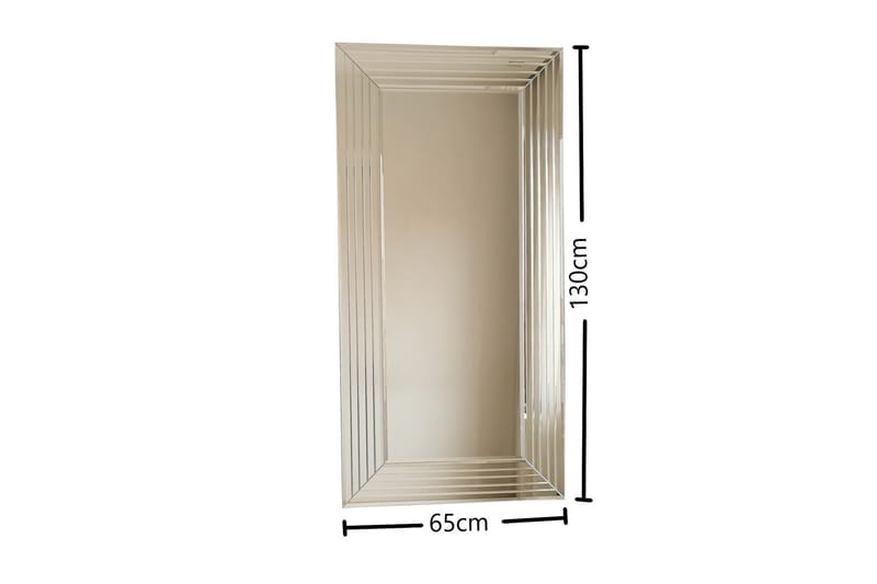 Dekorasjonsspeil Palsa 130 cm - Sølv - Innredning - Veggdekorasjon - Speil