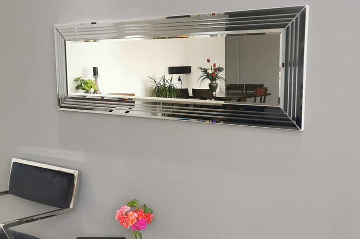 Dekorasjonsspeil Rasual 120 cm - Sølv - Innredning - Veggdekorasjon - Speil
