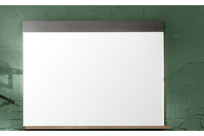 Speil 90 cm - Grå - Innredning - Veggdekorasjon - Speil