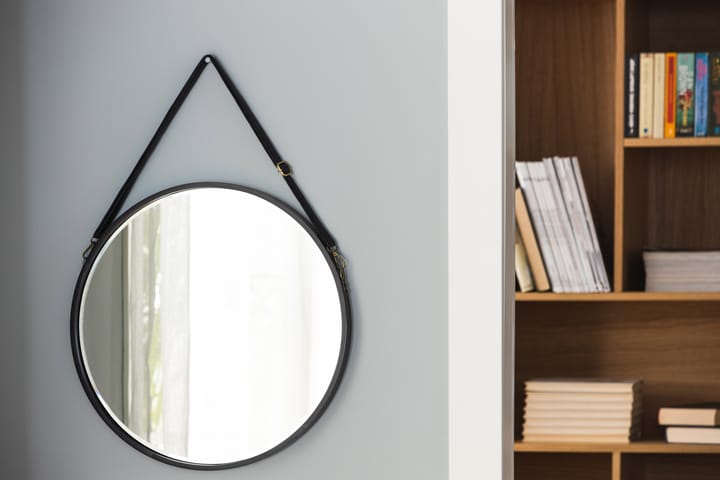 Speil Eertrin 50/3 cm - Grå|Hvit - Innredning - Veggdekorasjon - Speil