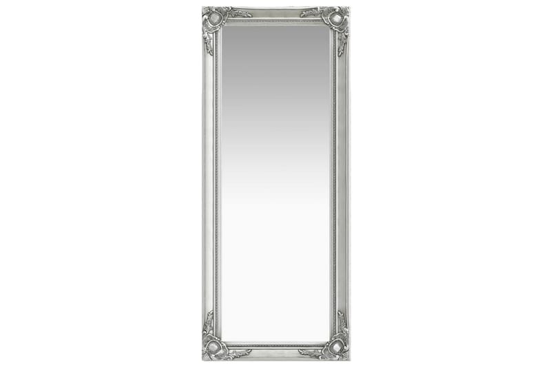 Veggspeil barokkstil 50x120 cm sølv - Innredning - Veggdekorasjon - Speil