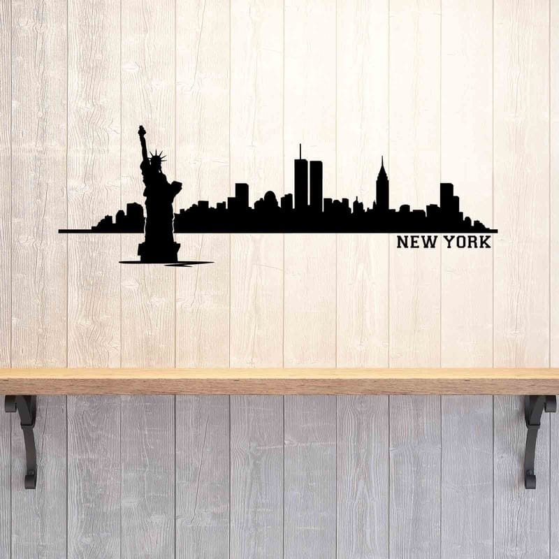 Dekorativ Wall Sticker 75x24 cm - Svart - Innredning - Veggdekorasjon - Wallstickers