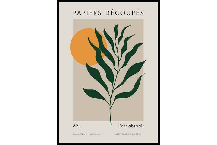 Poster Gallerix Matisse Cutout Green - Gallerix - Innredning - Veggdekorasjon - Posters