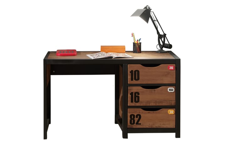 Skrivebord Leeder - Tre|Natur - Møbler - Barnemøbler - Barnebord - Skrivebord barn