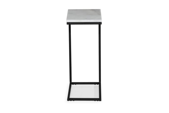 Sidebord Titania 45 cm Marmor - Hvit|Svart - Møbler - Bord - Avlastningsbord & sidobord - Brettbord og småbord